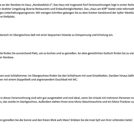 Nordseeblick Ii - Duenenstr 21, App 6 アパート